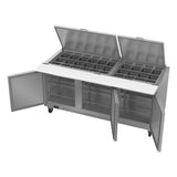 Victory Refrigeration VSP72HC-30B UltraSpec™ Refrigerated Prep Tables