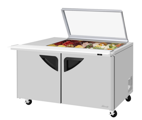 Turbo Air TST-60SD-18M-N-GL(-LW) Super Deluxe Refrigerated Prep Tables