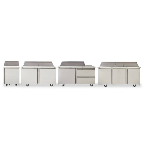 Delfield 4460NP-12M Mega Top Refrigerated Prep Tables