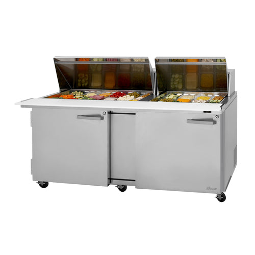 Turbo Air PST-72-30-N PRO Refrigerated Prep Tables