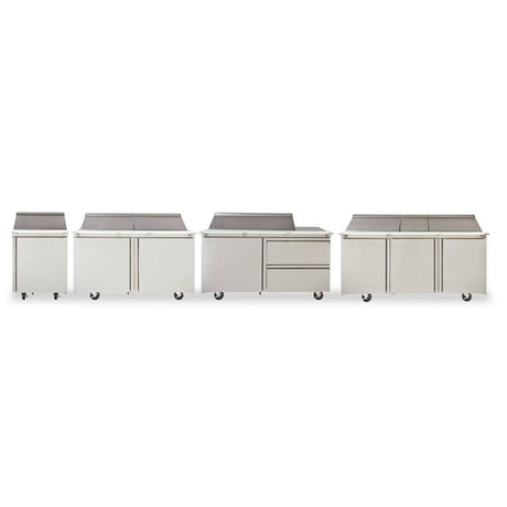 Delfield 4427NP-9M Mega Top Refrigerated Prep Tables