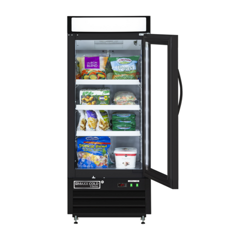 Maxximum MVMF12B Maxx Cold Glass Door Merchandisers