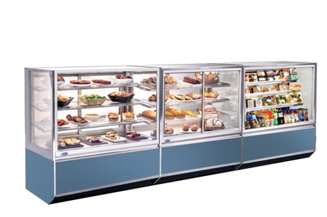 Federal Industries ITH6034-B18 Italian Glass Series Hot Food Displays