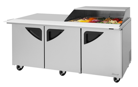 Turbo Air TST-72SD-18M-N-SL(-LW) Super Deluxe Refrigerated Prep Tables