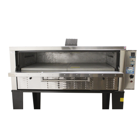 Peerless CW100PESC Pizza Ovens