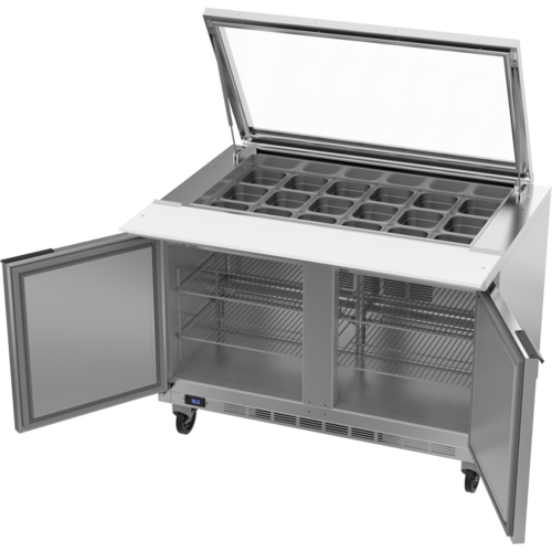 Beverage Air SPE48HC-18M-STL Refrigerated Prep Tables