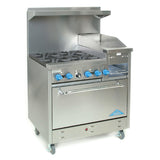 Comstock-Castle F330-12B Gas Ranges