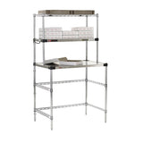 Metro EZHS36W-KIT Super Erecta® Hot Stainless Steel Prep Tables