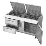 Victory Refrigeration VSPD60HC-24B-2 UltraSpec™ Refrigerated Prep Tables