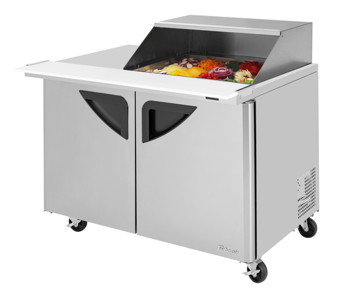 Turbo Air TST-48SD-12M-N-SL(-LW) Super Deluxe Refrigerated Prep Tables