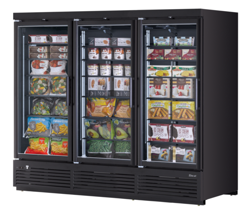 Turbo Air TJMF-85SDW(B)-N Super Deluxe Glass Door Merchandisers