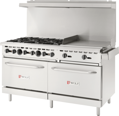 Wolf WX60F-6B24GP-QS-COMMANDER Quick Ship Gas Ranges