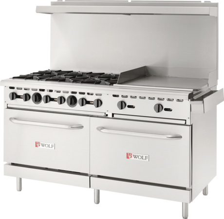 Wolf WX60F-6B24GP-QS-COMMANDER Quick Ship Gas Ranges