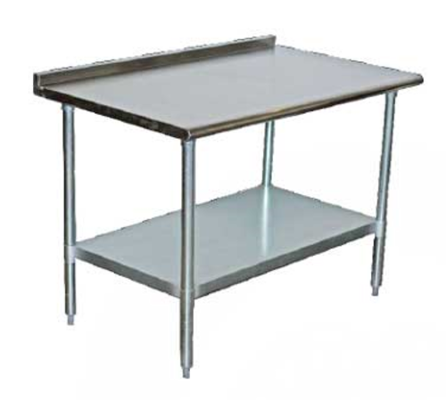 Serv-Ware T3030CWP-3-T Stainless Steel Prep Tables