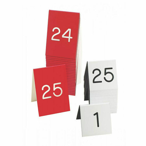 Cal-Mil 269C-2 Tabletop Sign, Tent / Number