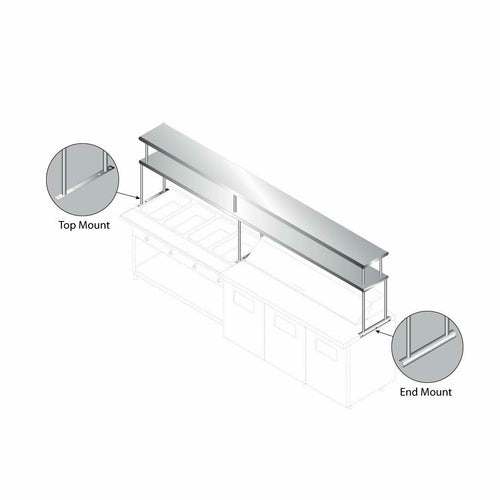 Advance Tabco CU-24-60-2 Stainless Steel Shelving