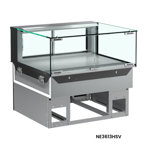 Structural Concepts NE4813HSV Reveal® Hot Food Displays