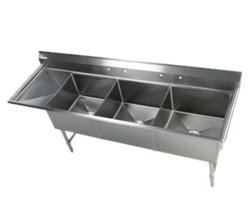 Klinger's Trading EIT3DL Compartment Sinks