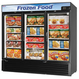 Turbo Air TGF-72F(B)-N Glass Door Merchandisers