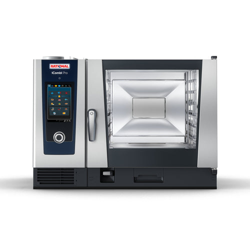 RATIONAL ICP 6-FULL NG 208/240 1PH AD-QS Quick Ship Combi Ovens