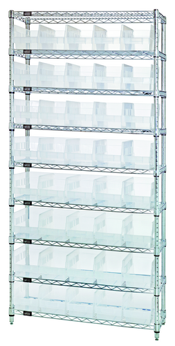 Quantum WR9-202CL Wire Shelving