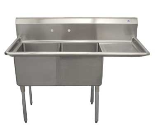 Serv-Ware E2CWP1818R-18 Compartment Sinks