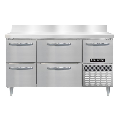 Continental Refrigerator DFA60NSSBS-D Designer Line Undercounter & Worktop Refrigeration