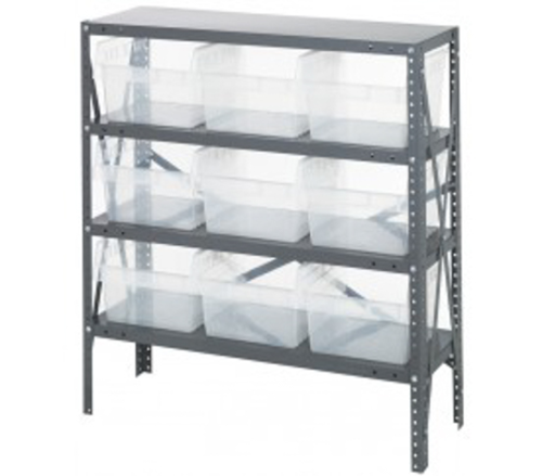 Quantum 1239-SB809CL Bulk Storage Shelving