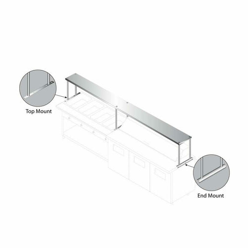 Advance Tabco CU-18-60 Stainless Steel Shelving