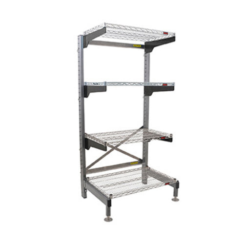 Eagle Group Q3072VG76-4 Q-LEVER Bulk Storage Shelving