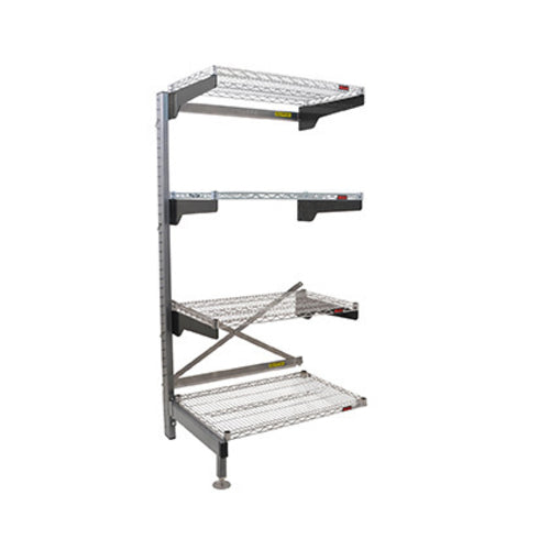 Eagle Group Q3048VG76A-4 Q-LEVER Bulk Storage Shelving