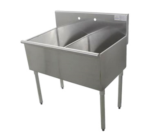 Advance Tabco 6-2-36-X Special Value Series Compartment Sinks