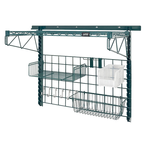 Quantum SGK-401836-4PCL Store Grid Wall-Mounted Shelving