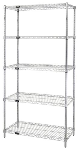 Quantum WR86-3636C-5 Wire Shelving