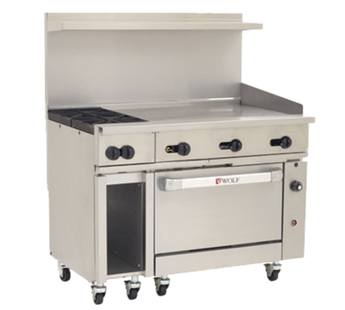 Wolf C48C-2B36G Challenger XL Gas Ranges