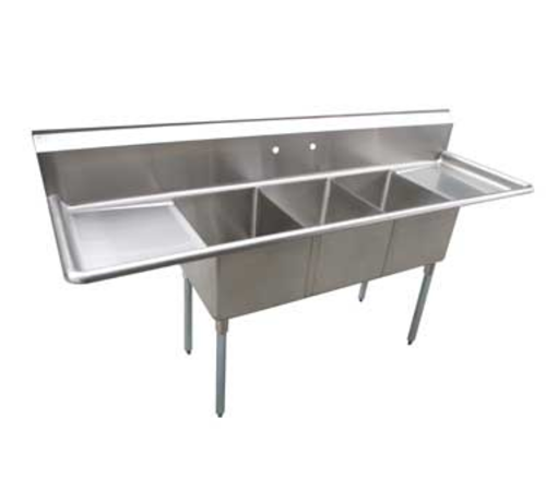 Serv-Ware E3CWP24242-24 Compartment Sinks