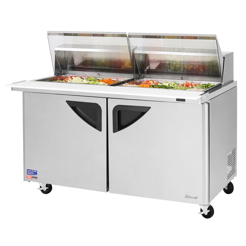 Turbo Air TST-60SD-24-N-CL Super Deluxe Refrigerated Prep Tables