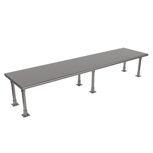 BK Resources BK-OSS-2496BN Stainless Steel Shelving