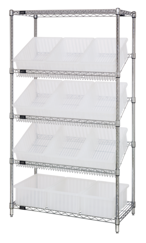 Quantum WRS-5-92060CL Wire Shelving