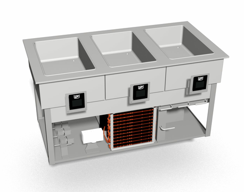 Duke Manufacturing HCF-3 Steam Tables & Food Wells