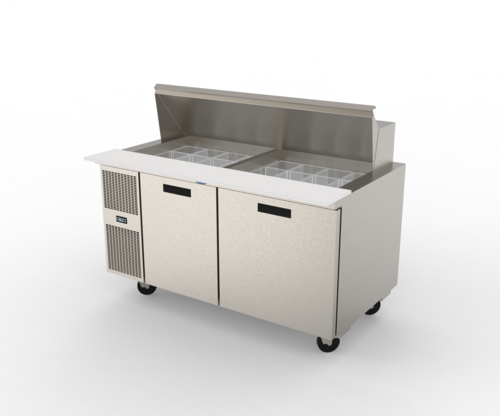 Randell PT60-24W-L Food Preparation Refrigerated Prep Tables