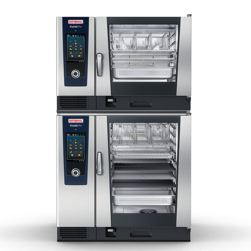 RATIONAL ICP 6-FULL ON 10-FULL E 208/240V 3 PH-QS Quick Ship Combi Ovens