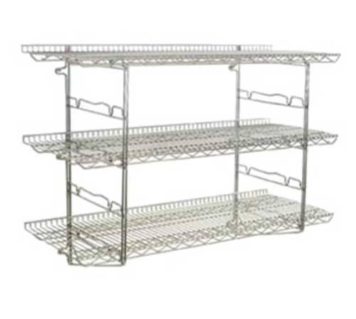 Eagle Group S3-3B-SSW1824C QuadTruss Wall-Mounted Shelving