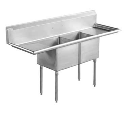 Serv-Ware D2CWP16202-18 Compartment Sinks