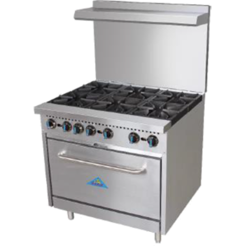 Comstock-Castle R6 Gas Ranges