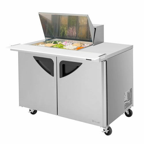 Turbo Air TST-48SD-12M-N(-LW) Super Deluxe Refrigerated Prep Tables