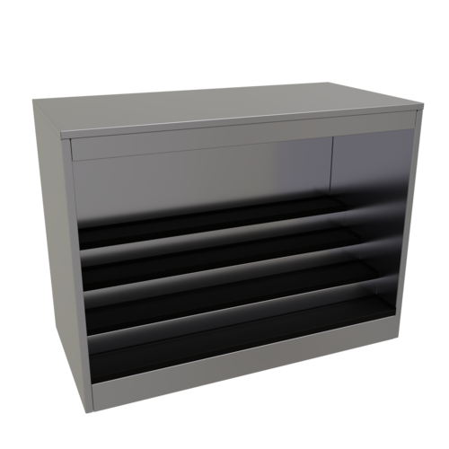 Glastender, Inc. BLD-48-S Glastender Back Bar Coolers