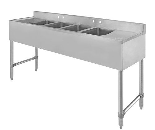 Klinger's Trading DEL42D Compartment Sinks