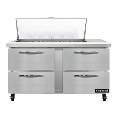 Continental Refrigerator SW60N18M-D Mighty Top Refrigerated Prep Tables