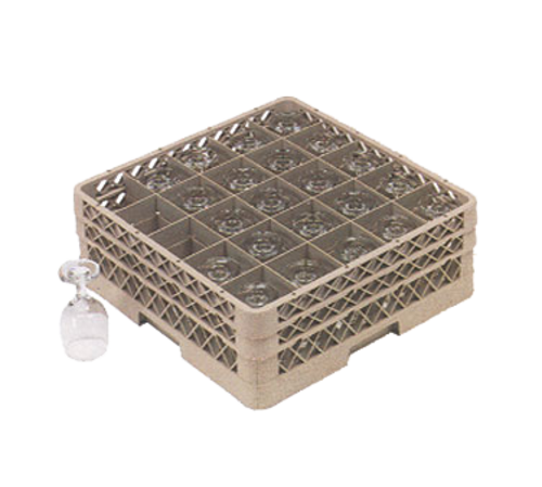 Vollrath TR6BBBBB Dishwasher Rack, Glass Compartment